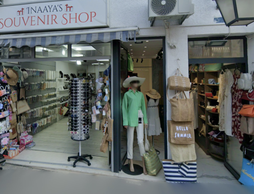 Inaaya’s souvenir shop